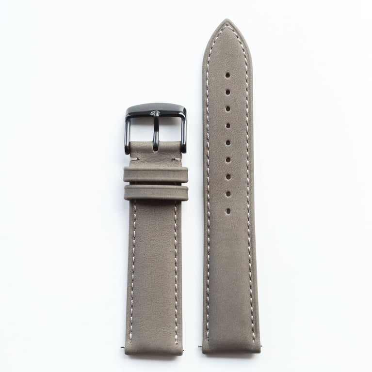 Genuine Leather Interchangeable Snap Watch Strap by Architect London