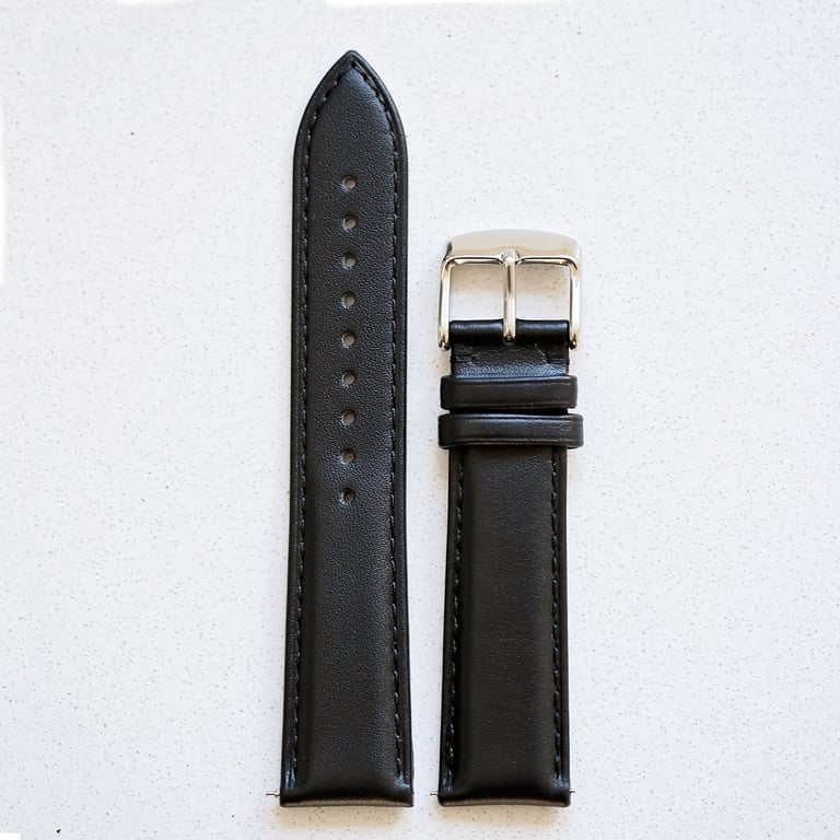 Genuine Leather Interchangeable Snap Watch Strap by Architect London