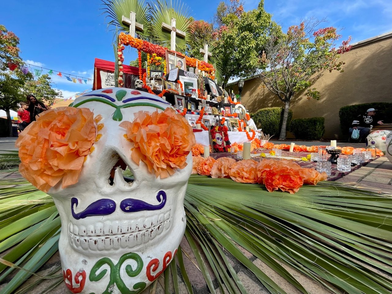 Altar from the Day of the Dead Festival in Lincoln - © 2021 Sierra Swag