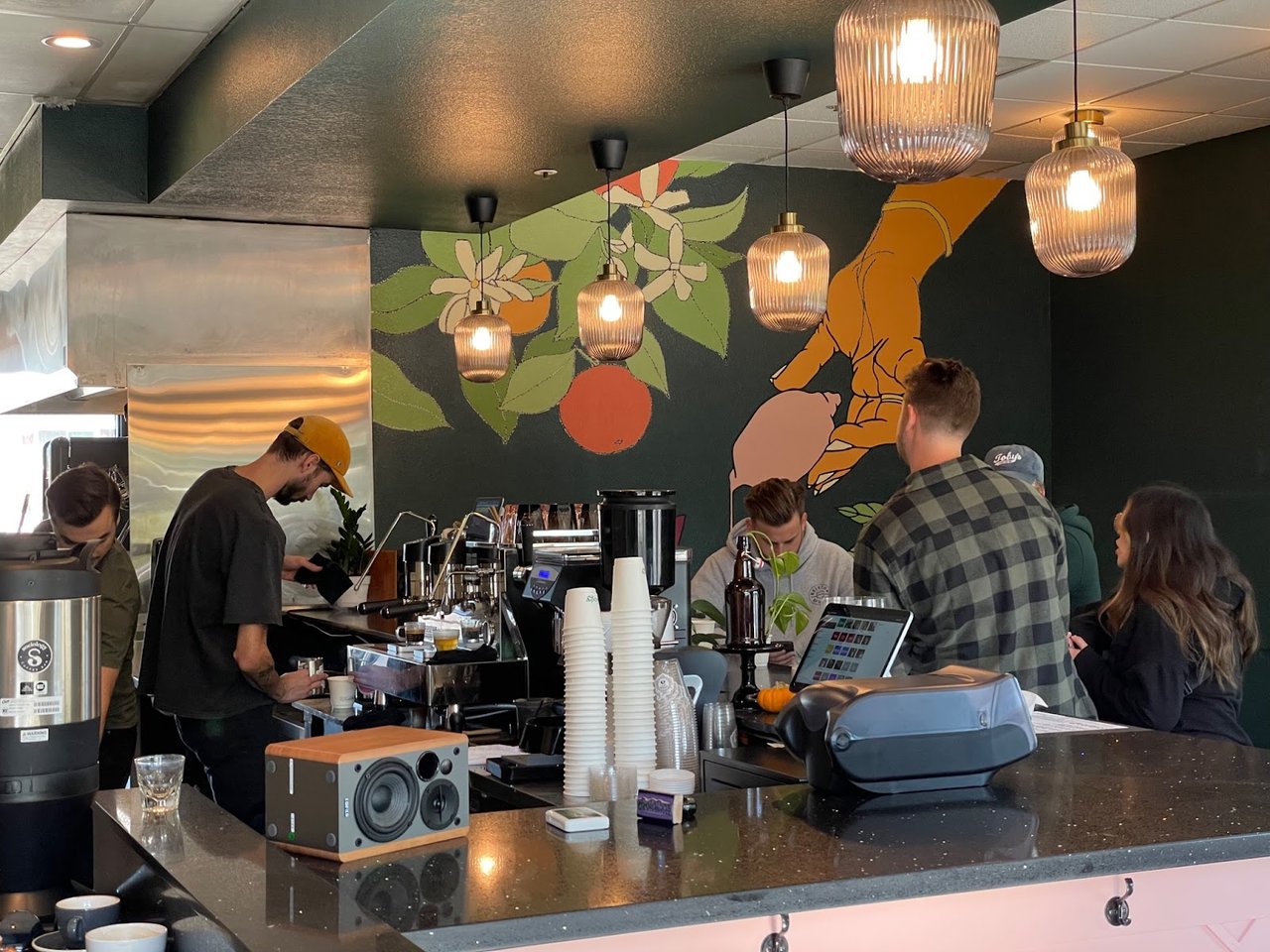 Inside Sociology Coffee Bar - © 2021 Sierra Swag
