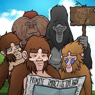 Аватар Телеграм канала "Primate impact is too high" @primateimpact