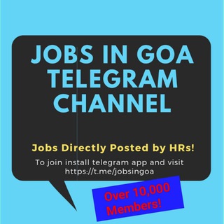 Jobs in Goa - Jobs Directly Posted by HRs - TgScanner