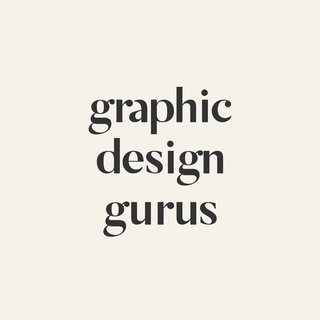 Аватар Телеграм канала "Graphic Design Gurus" @graphicdesigngurus