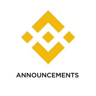 Аватар Телеграм канала "Binance Announcements" @binance_announcements