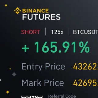 Аватар Телеграм канала "Binance Future Singals Alerts" @binancefutureil