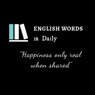 English Words in Daily - TgScanner
