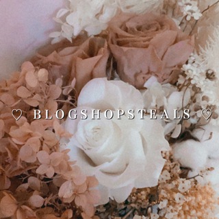 Аватар Телеграм канала "☆*:.｡. 𝐛𝐥𝐨𝐠𝐬𝐡𝐨𝐩𝐬𝐭𝐞𝐚𝐥𝐬 ♡🦋🤍" @blogshopsteals