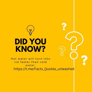 Аватар Телеграм канала "Facts & Quotes Unleashed" @facts_quotes_unleashed