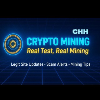 Аватар Телеграм канала "Crypto Mining CHH" @crypto_miningchh