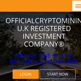 Аватар Телеграм канала "CERTIFIED UK 🇬🇧🏦INDIA @OFFICIAL CRYPTOMINING SECURED INVESTMENT COMPANY🚁" @officialcryptominingcompamy