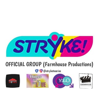 Аватар Телеграм канала "Stryke + YOLO TV Series - OFFICIAL (Farmhouse Productions)" @stryketvseriesofficial