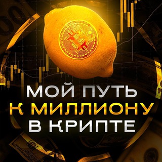 Аватар Телеграм канала "Мой путь к 1🍋$ в крипте" @crypto_Iemon