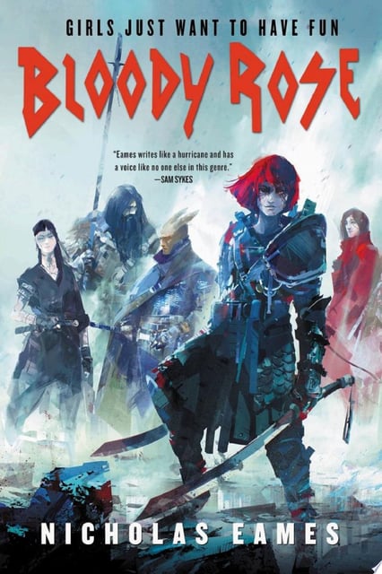 The cover displays a dynamic arrangement of characters in battle attire, set against a mystical, blurred landscape. This evokes a sense of adventure and mystery, embodying the spirit of fantasy and epic confrontations.