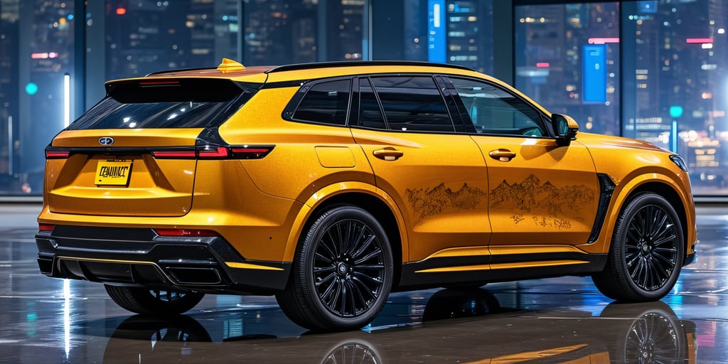 Car Wrap Design - Left View