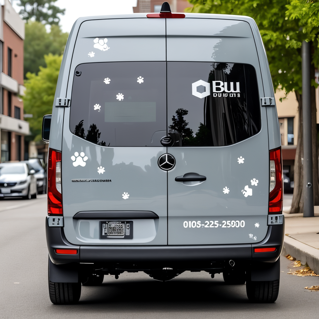 Car Wrap Design - Back View