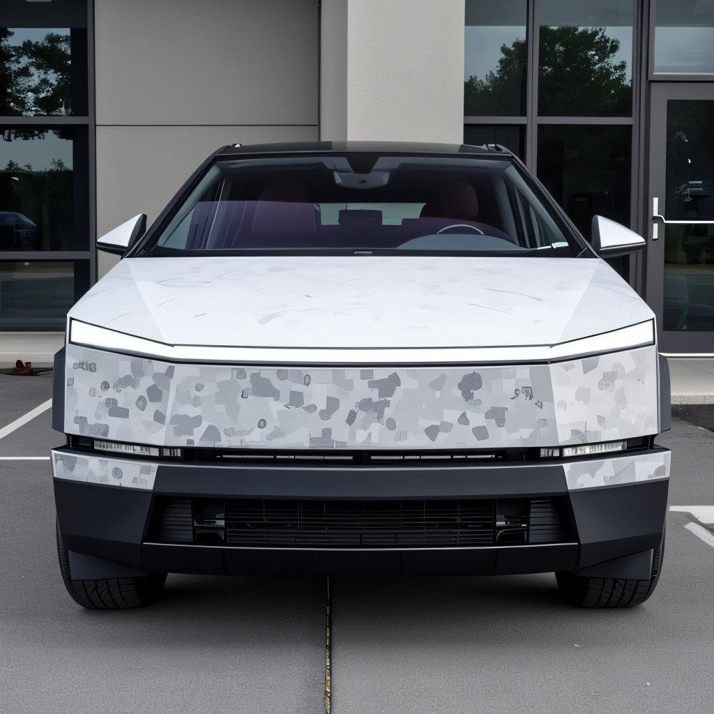 Car Wrap Design - Front View