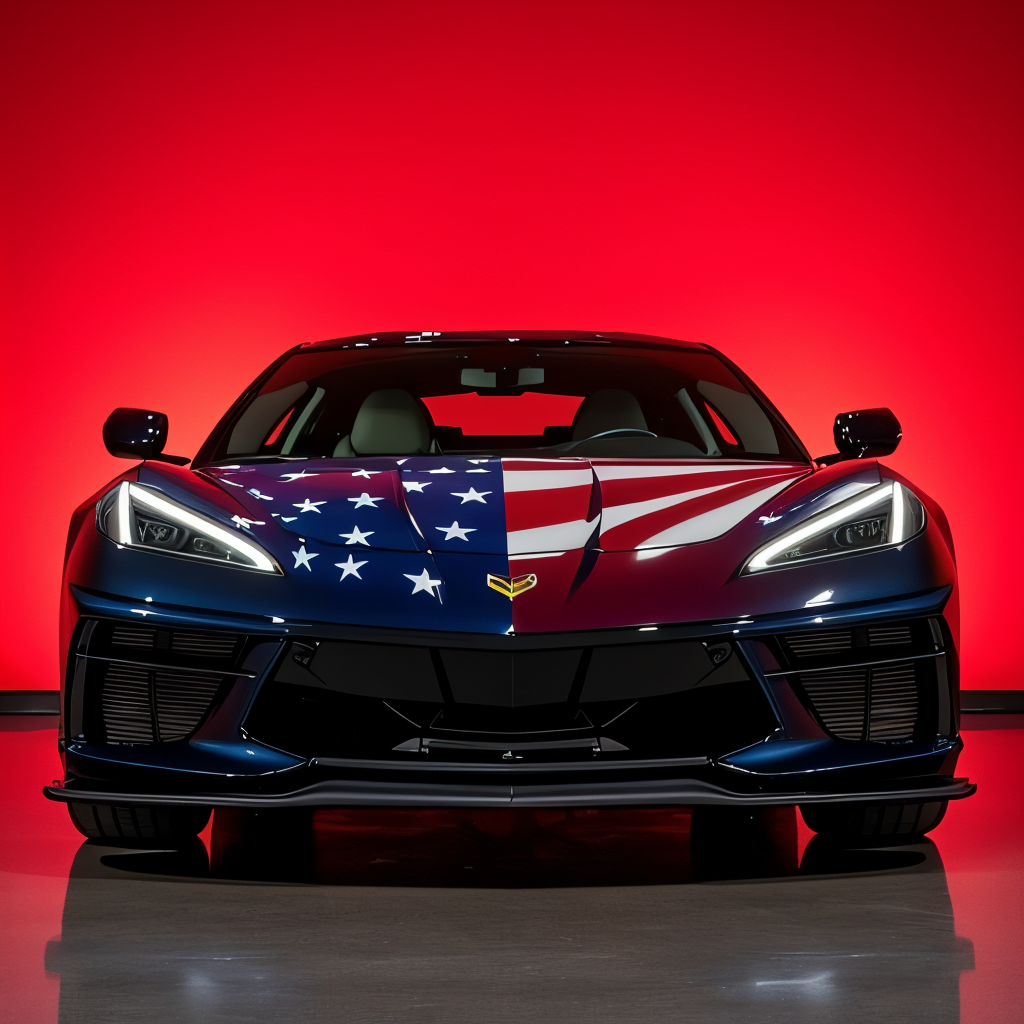 Car Wrap Design - Front View