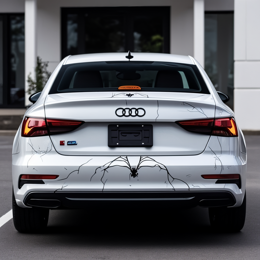 Car Wrap Design - Back View