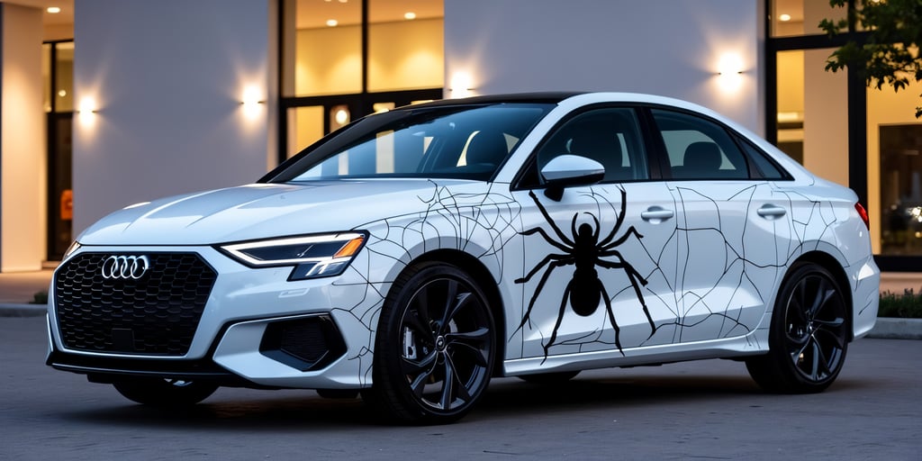 Car Wrap Design - Left View