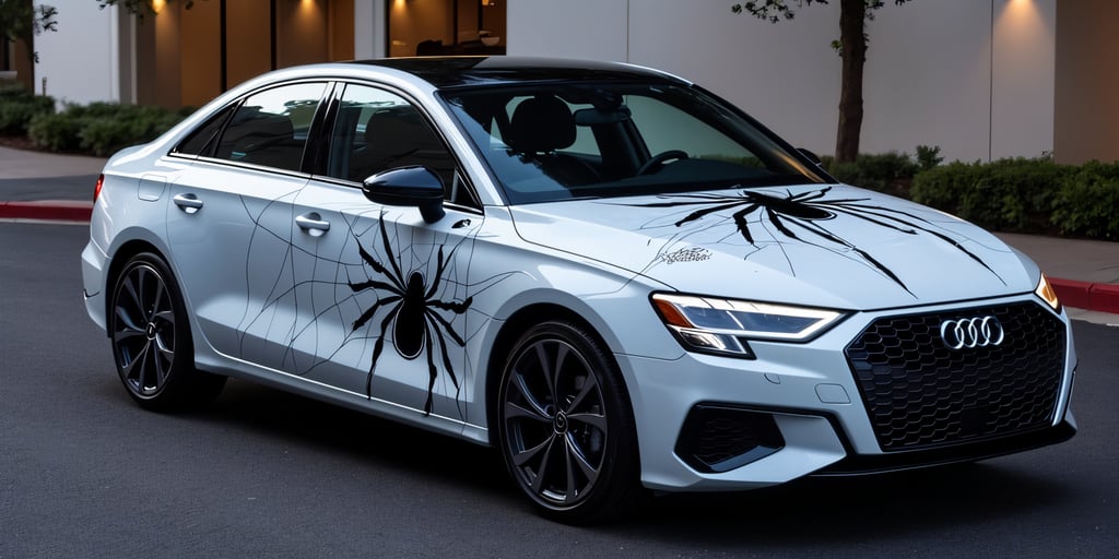Car Wrap Design - Top View