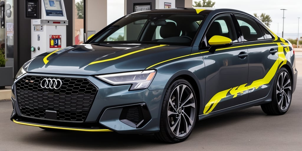 Car Wrap Design - Left View