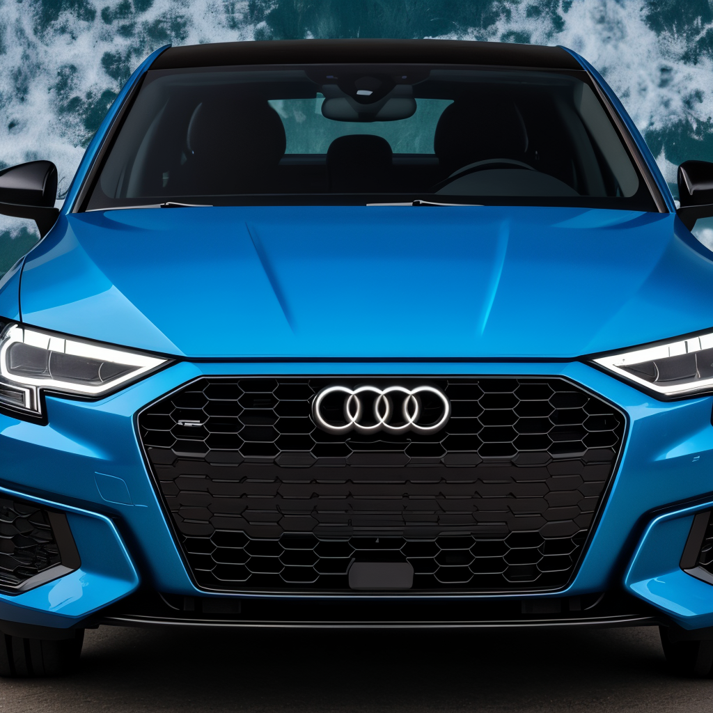Car Wrap Design - Front View