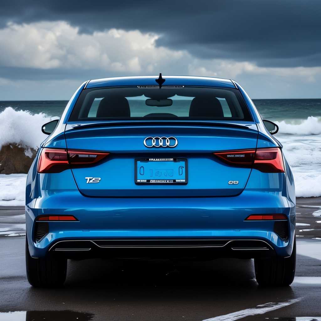 Car Wrap Design - Back View