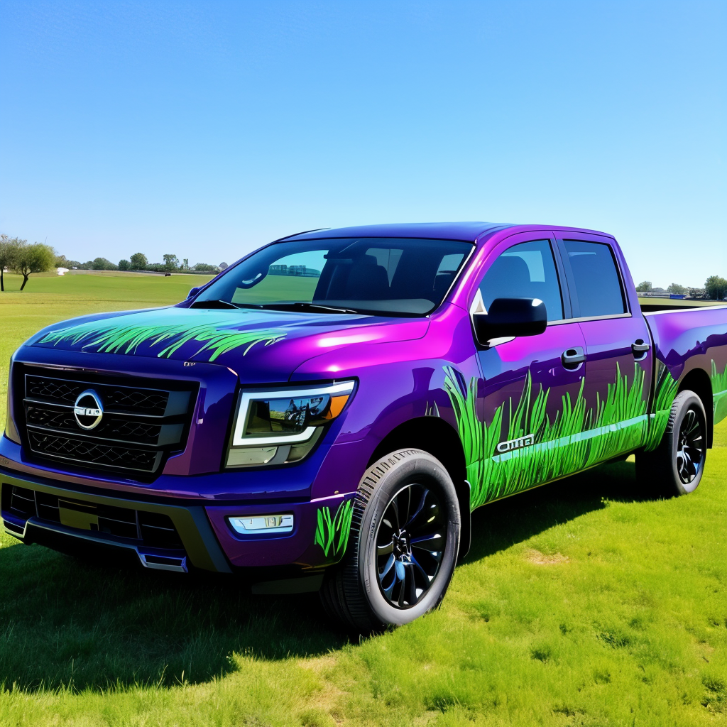 Car Wrap Design - Front View