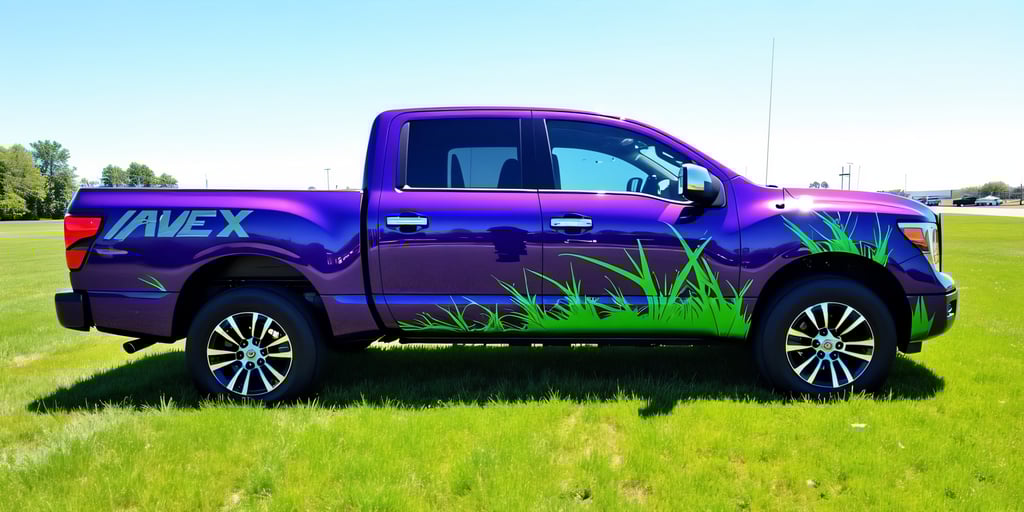 Car Wrap Design - Left View