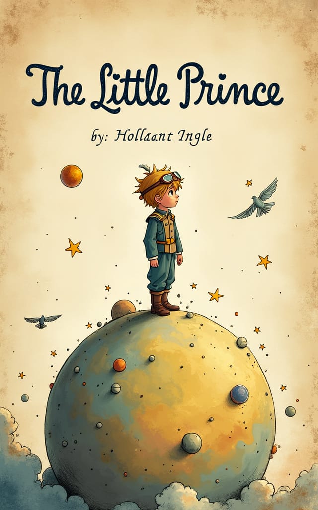 Book Cover Design for a book - flux_plain