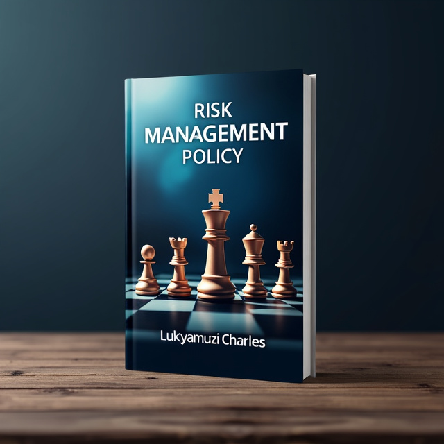 The cover features a bold and powerful image of a chessboard with chess pieces strategically positioned. The background is a subtle gradient of deep blue and black, adding to the overall sophistication of the design.