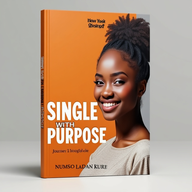 The cover will feature a beautiful young lady with a genuine smile, representing the journey through life without crime. The lady will be the central focus of the cover, radiating positivity and warmth.