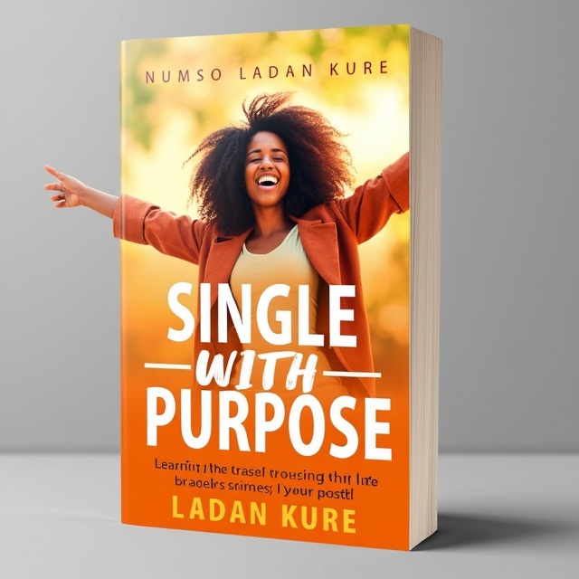 The cover features a beautiful smiling lady with her arms outstretched, symbolizing a journey through life without crime. The lady is surrounded by vibrant orange and white colors, creating a visually appealing and uplifting atmosphere.