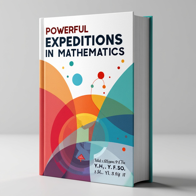 The cover features a close-up image of a mathematical equation, with vibrant colors and geometric shapes surrounding it. The equation is placed at the center of the cover, with the shapes flowing around it in a dynamic and eye-catching way.