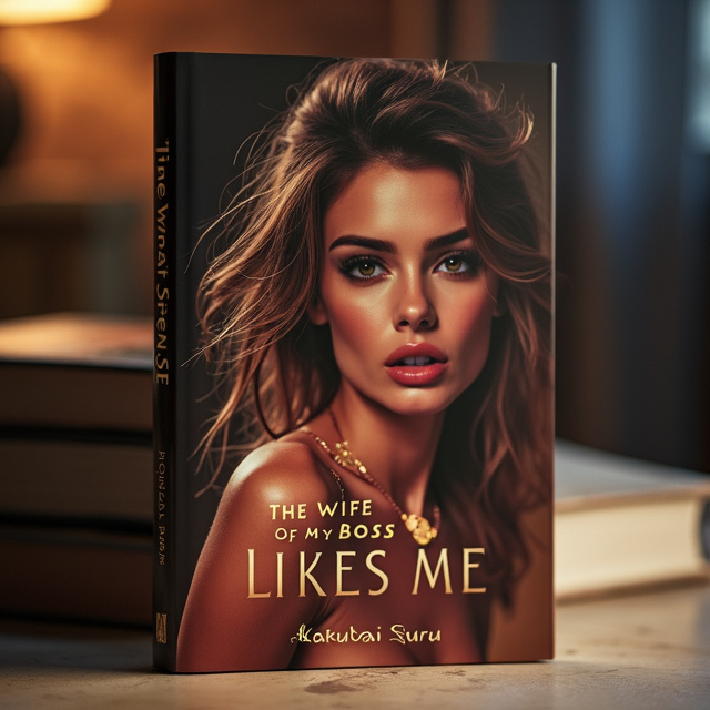The cover features a close-up shot of a woman with tousled hair, wearing a seductive expression. She is shown in a dimly lit room, with her face and upper body visible. The background is blurred, highlighting the woman as the main focus of the cover.