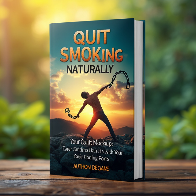 The cover features an image of a person breaking free from chains, symbolizing overcoming addiction. The image is placed in the center of the cover, with a vibrant and eye-catching background of nature.