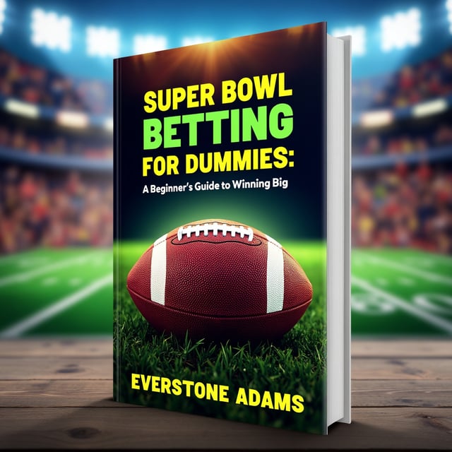 The cover features a close-up image of a football, with vibrant colors and dynamic lines to convey excitement and anticipation. The title is prominently displayed at the top, with the author's name at the bottom. A background of cheering crowds adds to the energetic atmosphere.