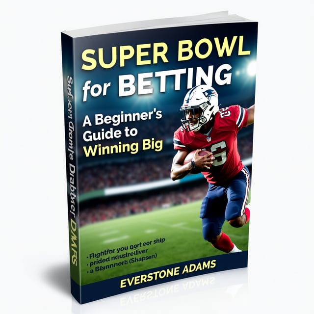The cover features a close-up image of a football player, wearing a helmet and holding a football, with a blurred stadium in the background. The player is shown in a dynamic mid-action pose, creating a sense of excitement and anticipation. The title of the book is displayed prominently at the top, with the subtitle and author name placed below the image.
