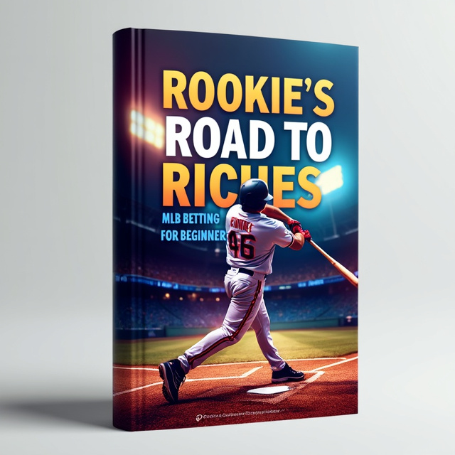 The cover features a dynamic and action-packed image of a baseball player swinging a bat, with vibrant colors and motion lines to convey excitement and anticipation. The baseball field is shown in the background to establish the sports theme.