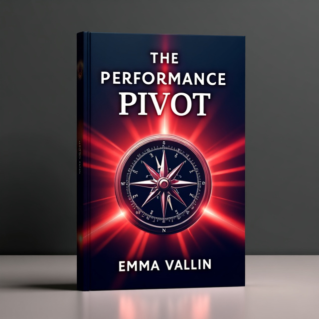 The cover features a striking image of a compass, placed at the center of the design. The compass is surrounded by vibrant red rays of light, symbolizing inspiration, determination, and awakening. The image is set against a dark background, creating a sense of balance and contrast.