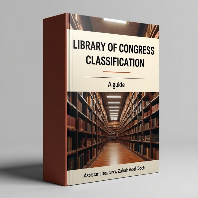 The cover features an image of rows of books in a library, symbolizing the vastness of knowledge and the importance of organization. The Library of Congress classification system is prominently displayed on the spine of one of the books, emphasizing the subject of the book. The colors used are muted and earthy, reflecting the seriousness and academic nature of the content.