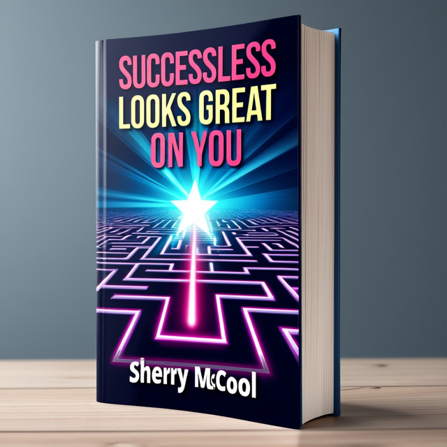 The cover features a vibrant maze as the background, symbolizing the journey to success. At the center of the maze, there is a vibrant star shining brightly, representing the ultimate goal of success. The maze and the star are created with bold and vibrant colors to catch the viewer's attention.