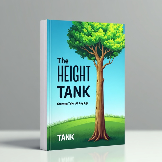 The cover features a vibrant illustration of a tall tree growing towards the sky, with the book title placed vertically along the trunk. The tree is depicted with lush green leaves, symbolizing growth and abundance. The background is a gradient of light blue to represent the sky, conveying a sense of hope and limitless possibilities.