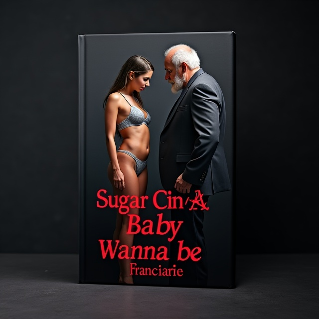 The cover features a shy girl in lingerie standing against a dark background, looking down with a sad expression. An angry, handsome old man is standing in front of her, with a tense and confrontational look on his face. The atmosphere is gloomy and tense, capturing the life struggle and love theme of the book.