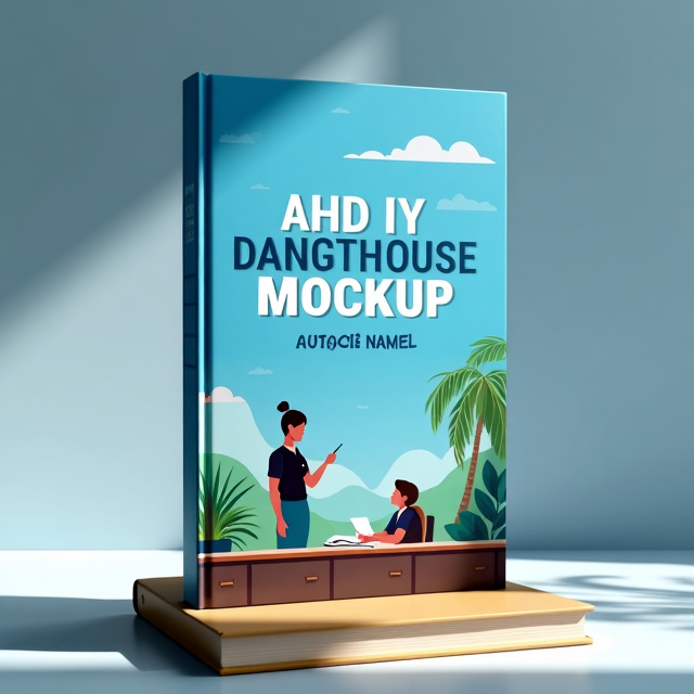 The cover features a blue sky background with a teacher and a student in a classroom. The teacher is shown imparting knowledge to the student, creating a sense of learning and growth.