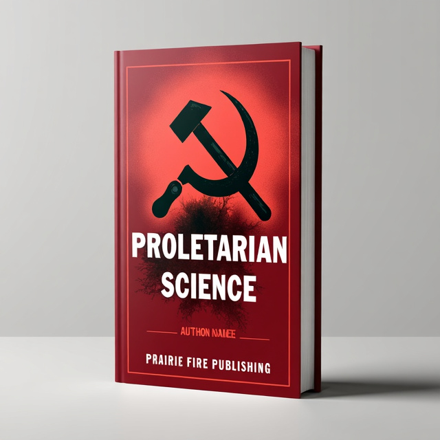 The cover features a bold and striking image of a hammer and sickle, symbolizing the theme of the book. The image is placed at the center of the cover with a red background, representing the book's genre and capturing the reader's attention.