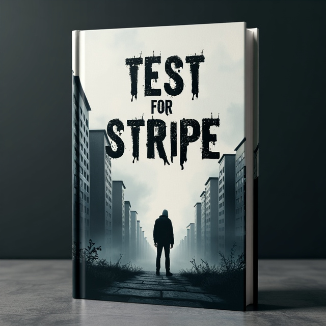The cover features a dark and desolate cityscape, with tall buildings looming overhead and a gray sky overhead. In the foreground, a lone figure stands, their head bowed in sadness, representing the isolated and downtrodden nature of the dystopian world.