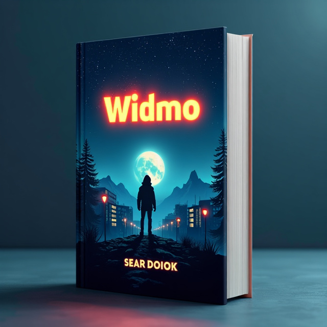 The cover features a nostalgic night scene with a moonlit sky and a city skyline in the background. The foreground shows a mysterious figure emerging from the darkness, creating a sense of intrigue and anticipation.