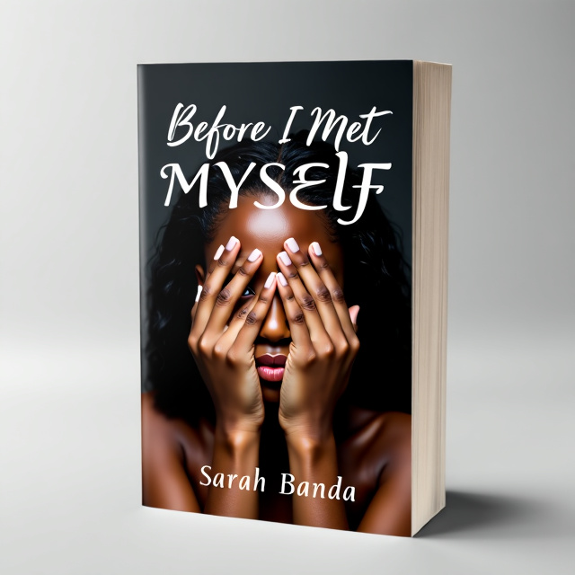 The cover features a close-up image of a young black woman covering her face with her hands, conveying a sense of shame and introspection. The image is positioned centrally, taking up the majority of the cover space.