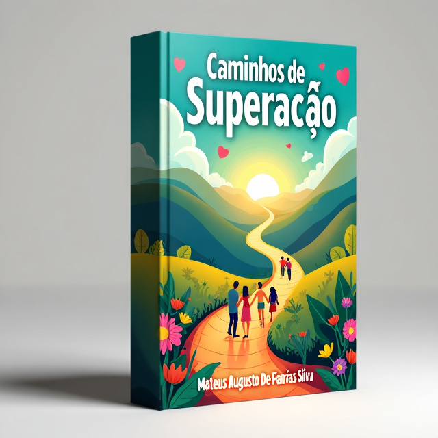 The cover features a vibrant and colorful illustration of a winding path leading through a beautiful landscape. Along the path, there are various symbolic elements such as hearts, hands holding each other, and a diverse group of people walking together. The overall style is warm and inviting, with a sense of hope and positivity.